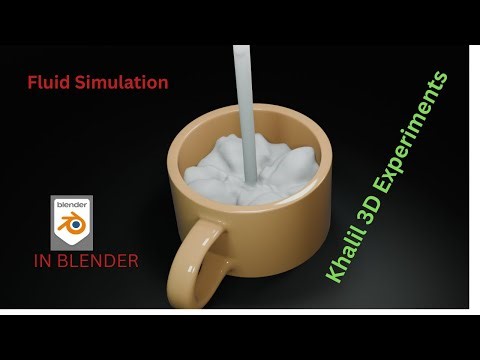 (Fluid Simulation in Blender)