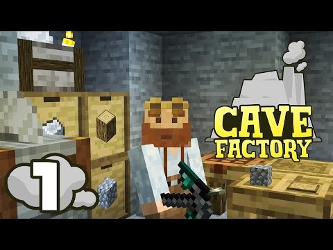 From Pebbles to Blood Sacrifice // Cave Factory Modpack Part 1