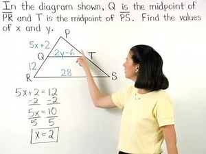 Midsegment of a Triangle | MathHelp.com