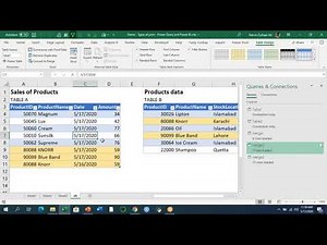 Full Outer Join & Inner Join in POWER QUERY / POWER BI