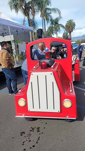 Turkey Jam in San Bernardino With the mayor. | Engine 22