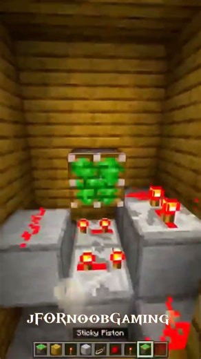 "Minecraft Secret Chest Build 🔒 | Hidden Chest Idea | Redstone Hidden Storage in Minecraft"