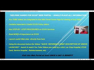 V 59 - HOW TO USE HELPING HANDS FOR ECHS FACILITIES & BENEFIT