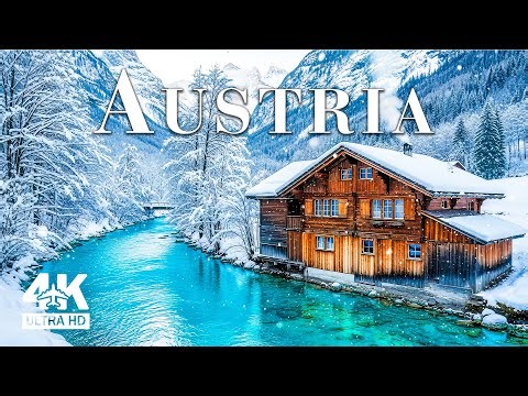 Winter in AUSTRIA 4K HDR | Hallstatt in Ice, Bright Salzburg Lights & Serene Alpine Valleys