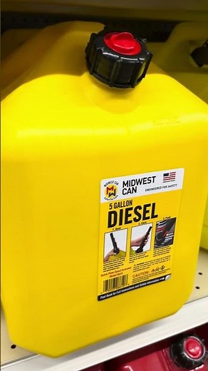 5 gallon diesel can at Harbor Freight