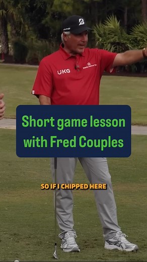 GOLF.com // GOLF Magazine on Instagram: "Short game lesson with Fred Couples. ⛳️ Watch the full episode of Warming Up w/ @dylan_dethier, available now on YouTube."