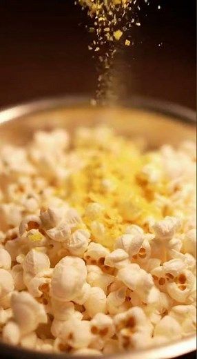 Healthy Cheesy Popcorn Recipe | Nutritional Yeast Hack (ASMR Cooking)