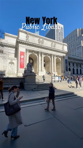 New York Public Library 📚 | The most famous library in Manhattan 🇺🇸✨