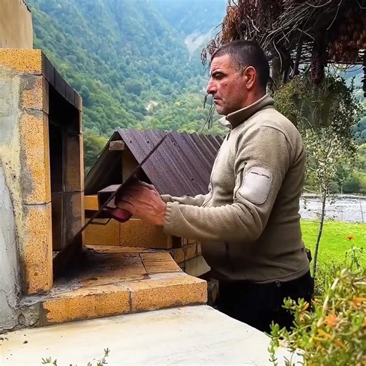 12K views · 767 reactions | Step into the serene world of a hermit couple living high in the mountains, where every day is simple, peaceful, and closely connected to nature. Their quiet life shows the beauty of self-sufficiency and timeless village traditions. #MountainLife #HermitLiving #VillageTraditions #SimpleLife #NatureConnection | Easy life | Facebook