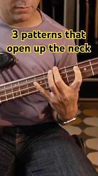 Open Up The ENTIRE Bass Fretboard With Just 3 Patterns