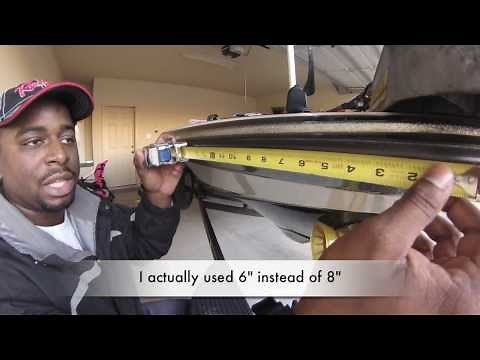 BlueWater Bow Light Install