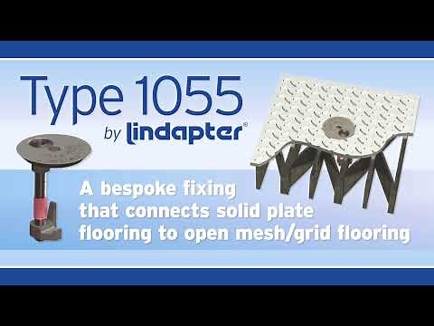 CE Approved Type 1055 Floor Fixing by Lindapter