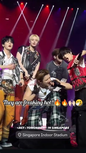 The stage is on fire🔥🤧!! Good Boy Gone Bad!!🔥🙌🏻 TXT Singapore concert Day 2 #txt