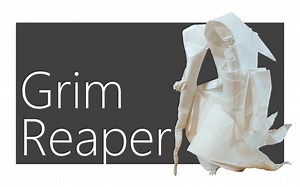 【油管搬运】【折纸Origami】死神·Grim Reaper by Miyamoto Chuya·宫本宙也