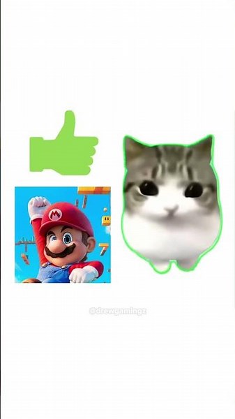 Which Mario character does my cat hate? 😼 #supermario #cat