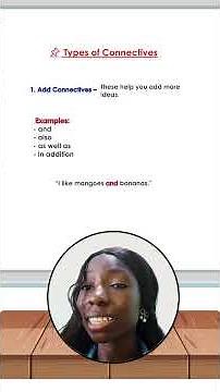 Connectives in English | Easy Grammar Lesson for Kids and Beginners | Learning With Mz Dee