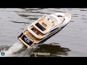 SUPER RC YACHT & SPEEDBOAT IN ACTION! ‪@TomBikonkav‬