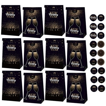 1 Set of Sweets Paper Bags New Year Paper Pouch Candy Bags for New Year Gifts - Walmart.ca