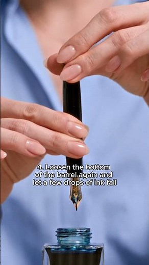 5 Easy steps to refill your Montblanc fountain pen ​ ​