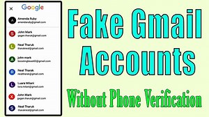 How to create fake Gmail account without phone number 2021 || Fake Google Account