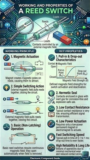 Reed switch working principle