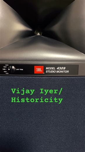 JBL 4309 #vijayiyer #jazz #piano #hifi #audio #jbl #speaker #music #musiclovers