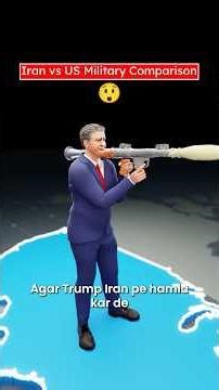 Iran vs America Military Comparison (3D) by Professor Of How