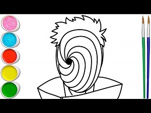 HOW TO DRAW TOBI NARUTO | Step by Step | Easy Drawing