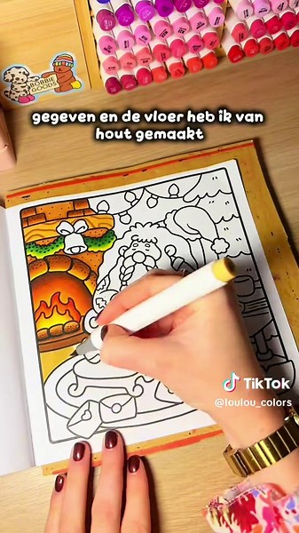 12 days of Christmas - dag 4 🎅🏻🎄🎁 #kleuren #colortok #colorwithme #christmas #voorjou