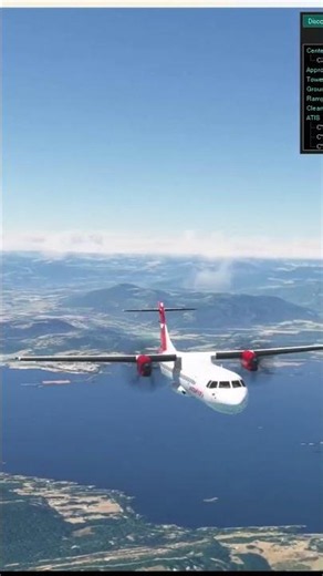 Mastering the ATR 72-600: Island Departure and High Altitude Okanagan Valley Approach | CYCD to CYLW