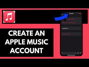 How To Create An Apple Music Account