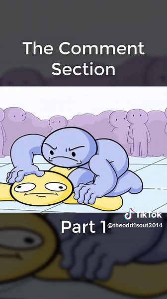 The Comment Section Part 1 #theodd1sout #edits #edit #animation #foryou #fyb #foryoupage #Comment
