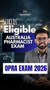 OPRA Exam Eligibility 2026 | OPRA Exam Australia #opraexam #australia#shorts#ytshorts#viral#trending