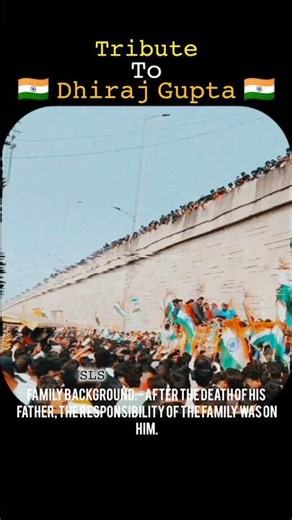 🫡🇮🇳 Tribute to Braveheart Agniveer Dhiraj Gupta 🫡🇮🇳 #Shorts