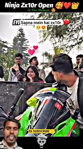 Sapna mein hai zx10r 🥺😍#ninjazx10r #2026ninjazx10r #newbikelaunch #newbike2026 #dreambike
