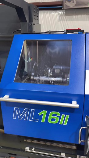 Rippin some 4140 steel in the Milltronics USA, Inc. cnc lathe using my new Riten Industries face driver. I’ve got a few of these shafts to machine and I have a couple extras to get the tooling dialed in 👌🏻#abom79 #cncmachining #milltronics #cnclathe #facedriver #ritenindustries #machineshop #manufacturing | Abom79