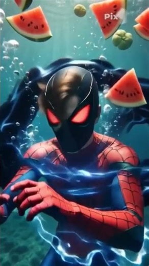 😱 SPIDER-MAN FANTASY! #marvel #avengers #superhero #Hulk #cute #shorts #funny #freefire #short