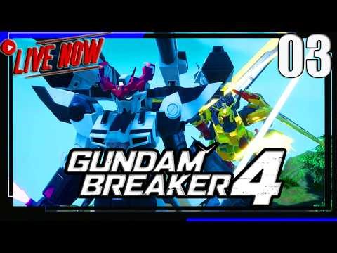 [3] WHITE RANGER GUNDAM !? SHOBU'S NEW GUNPLA !! [GUNDAM BREAKER 4]