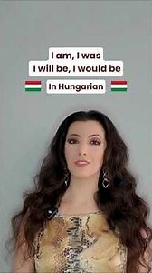 "I Am, I Was, I Will Be, I Would Be" In Hungarian #learnhungarian