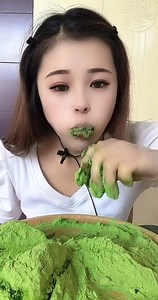 Matcha ice eating ASMR Part 4 | Matcha Icee Asmr