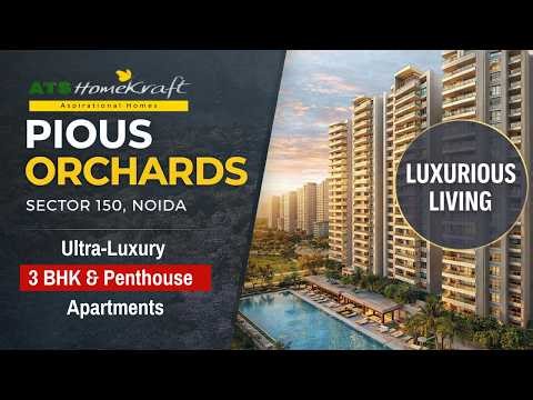 ATS Homekraft Pious Orchards Sector 150 Noida || ATS Pious Orchards Tour || Taurus Estate
