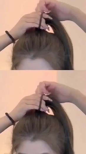 1.7M views · 10K reactions | Tutorial ikat rambut korean style癩✨ | Dunia Cewek | Facebook