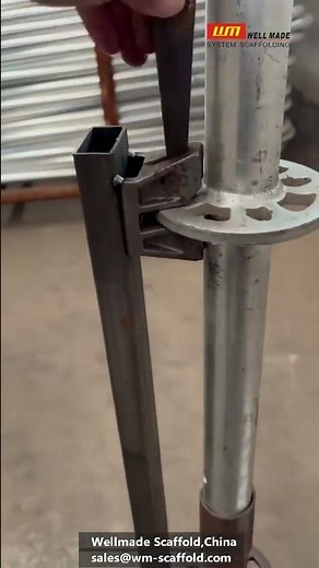 Spindle attachment with wedge head Mock Up Inspection - European Standard Ringlock Scaffolding Parts