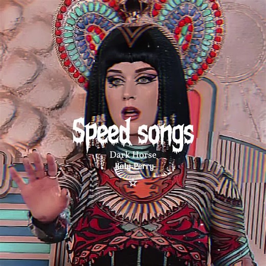 Katy Perry Dark Horse - Speed Up Version | Music Video
