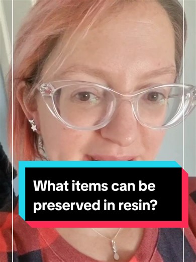 Here are some of the items I have preserved for people so far: Hair/fur/whiskers Ashes Dried umbilical cord Dried breastmilk Dried miscarriage Milk teeth Handwritten notes/signatures/poems Ultrasound images Dried (or synthetic) flowers/petals/leaves Feathers Shells/stones/sand Hospital ID bracelets Pacifiers Heart beat print outs Baby footprints or handprints Pet nose and pawprints Pet treats Pet collars/tags/toys Jewellery/watches/charms Photos/pictures Eye glasses Drinks glasses Lighters and t