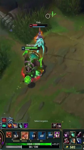 Ez 1v1 Vs Fiora!😎#gnar #leagueoflegends #gnarclips #shorts