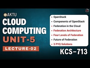Lec- 5.2 | Cloud Computing | Unit-5 | KCS-713 | Cloud Computing Aktu | Aktu Exams | 4th Year B-Tech