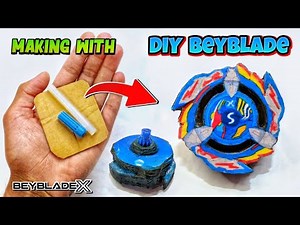 How to make Beyblade X Xtreme Suprius Cardboard Beyblade 🤩| DIY Beybalde