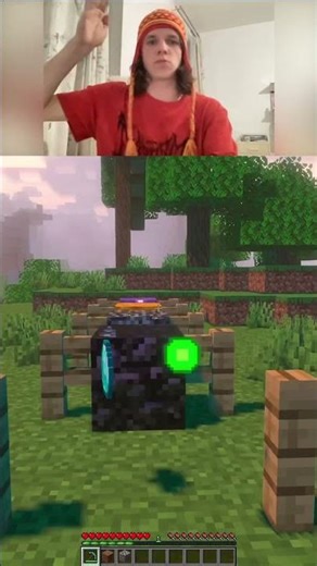 HOW?! How did I break bedrock? #minecraft