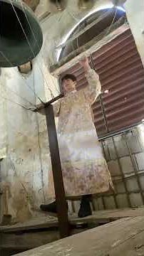 Ringing the bells at a orthodox church!